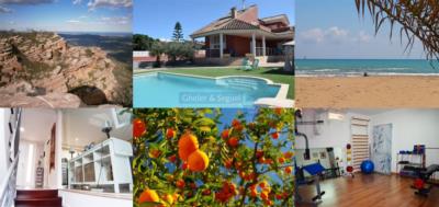 Villa van hoge kwaliteit met zwembad en fitnessruimte in Albalat dels Tarongers